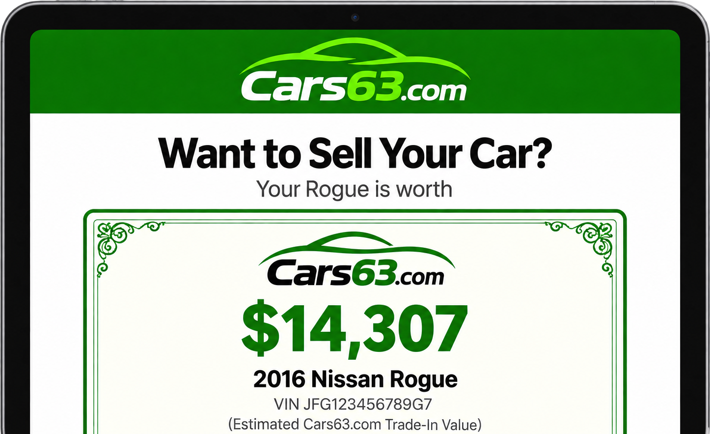 Sell My Car Estimate